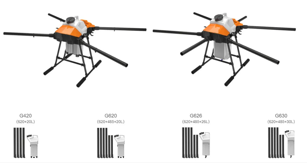 EFT G620 20L Agriculture Drone, perform a thorough pre-flight inspection, including checking battery levels, propeller integrity 