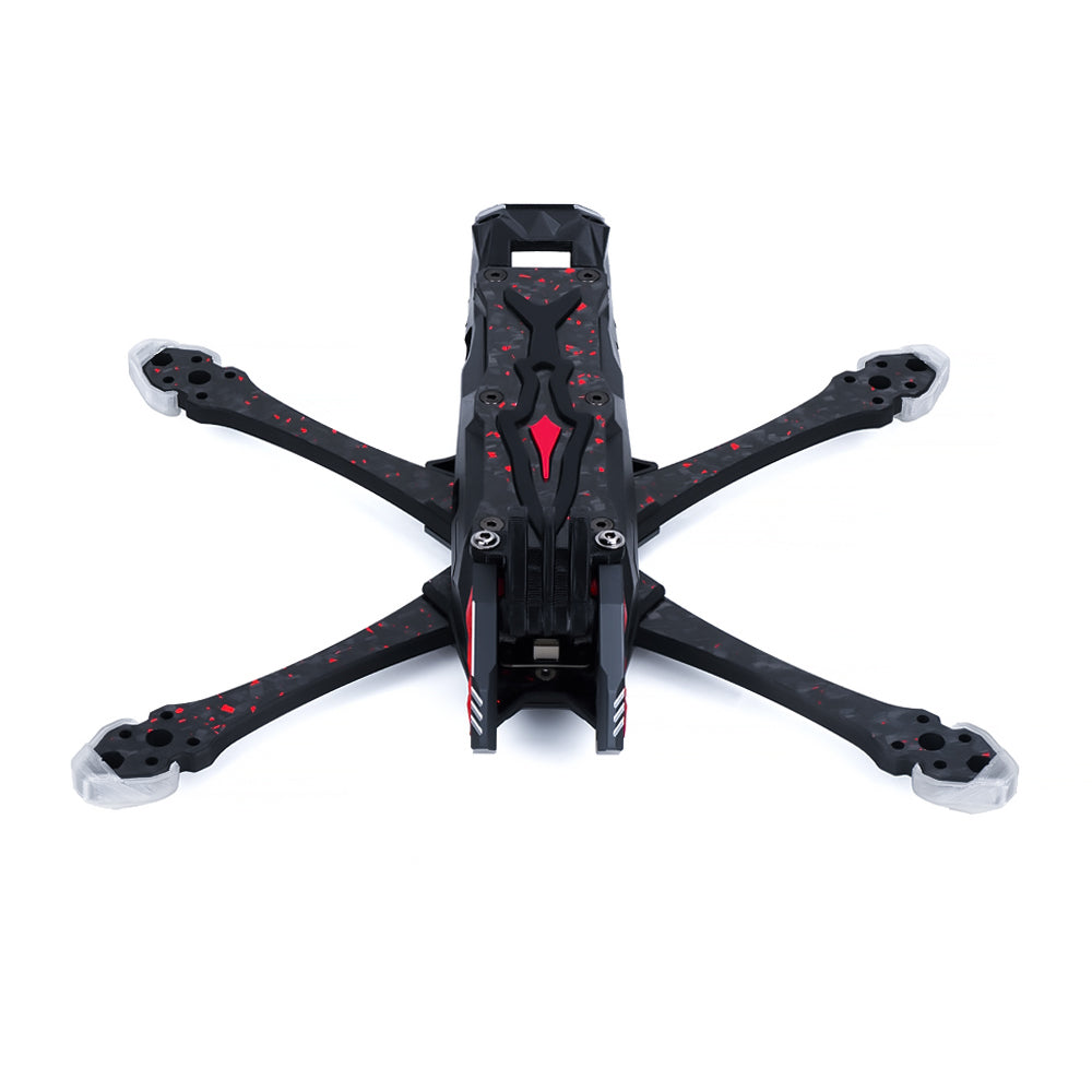 Axisflying Manta 5pro 5inch Squashed X Carbon Fiber FPV Frame, T700, 20x20 M3 Stack, Max 5.1" Props