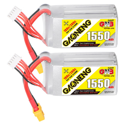 GAONENG GNB 4S 14.8V 1550mAh 100C XT60 LiPo Battery