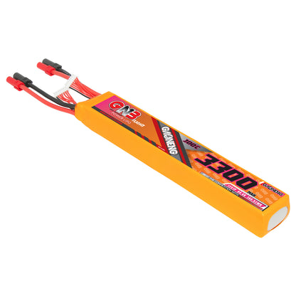 GAONENG GNB 12S 44.4V 3300mAh 100C LiPo battery pack with XT150 connector and balance leads