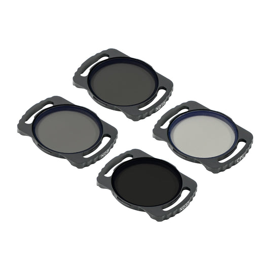 BETAFPV DJI O3 Camera ND Filter set with CPL, ND8, ND16 and ND32 filters in black frames