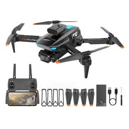 P10 Drone /P10 pro max drone - 8K Professional FPV Dual HD Camera ESC WIFI 5G Transmission Quadcopter Obstacle Avoidance Drone for Children
