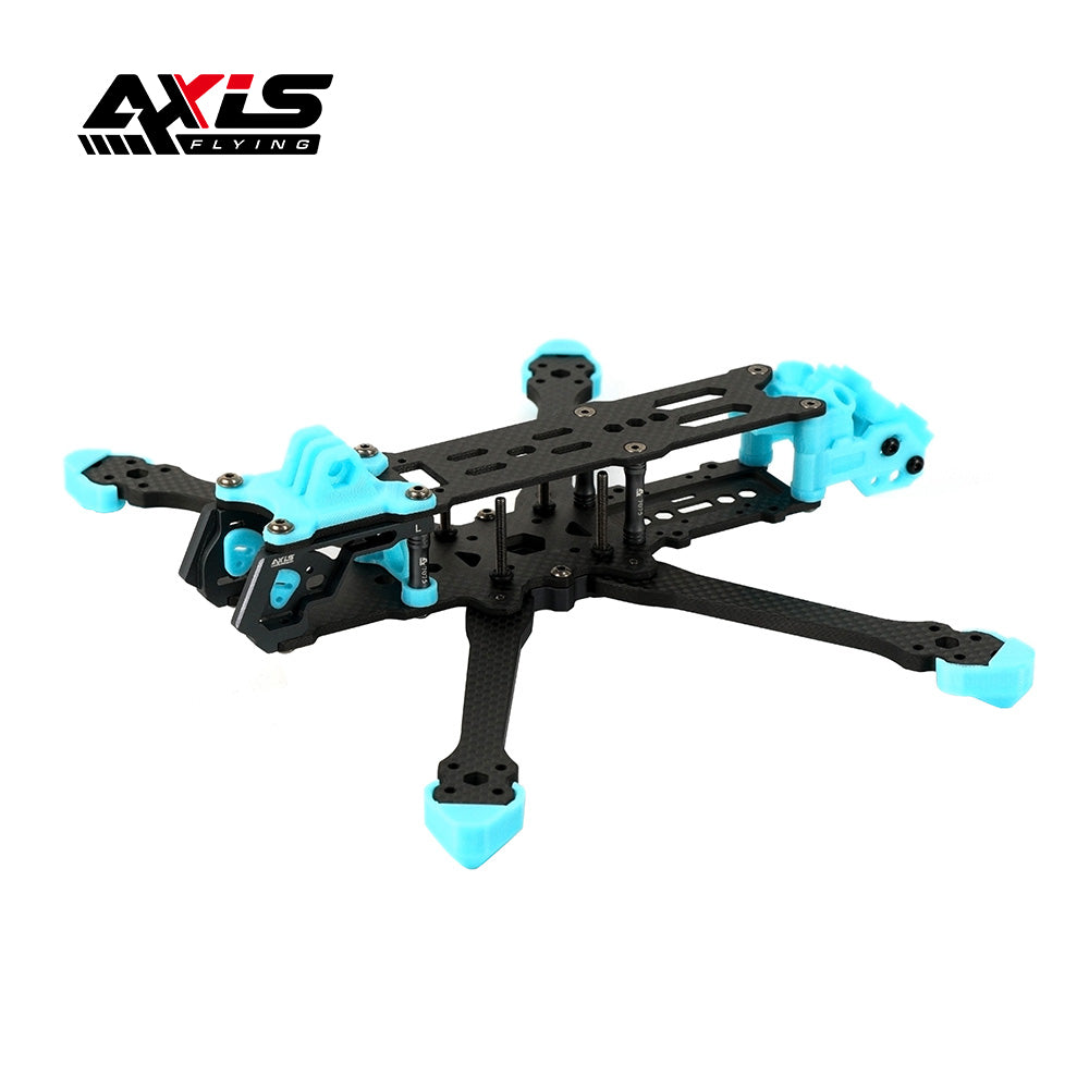 Axisflying MANTA5" / Kit de châssis Squashed X freestyle FPV 5 pouces