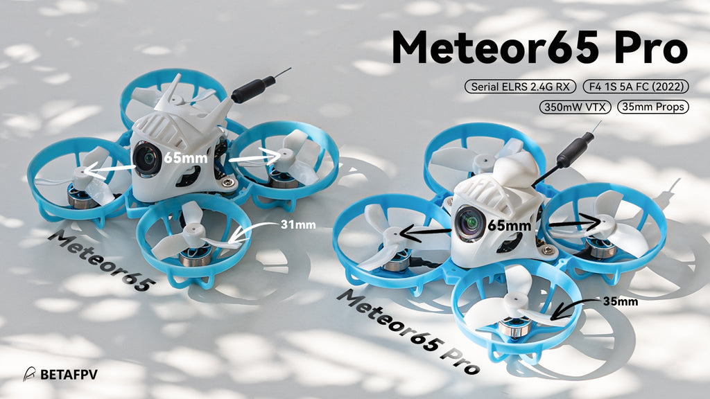 BETAFPV Meteor65 Pro - Brushless Whoop FPV Quadcopter (2023) 14 BETAFPV Meteor65 Pro, Meteor65 Pro Serial ELRS 2.4G RX (F4 1S
