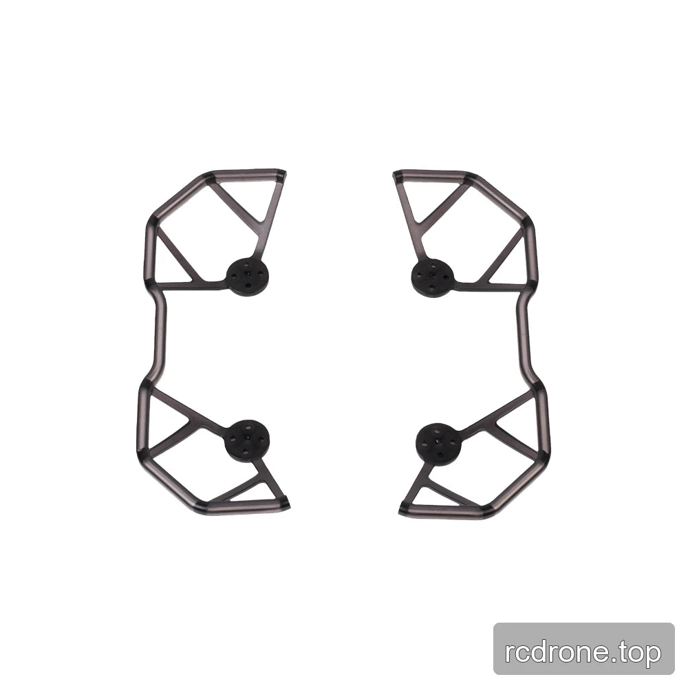Black left- and right-hand DINO 20 duct guard pair