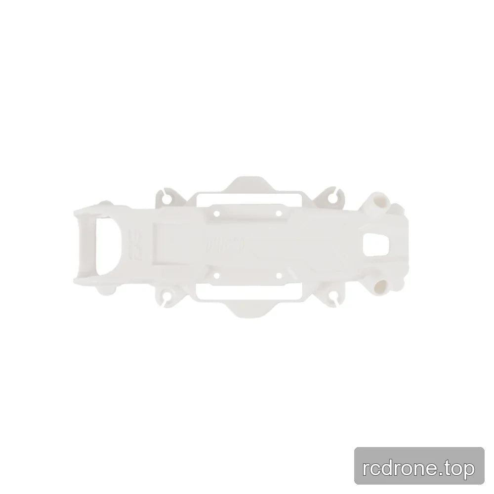 White molded frame replacement part with mounting openings and embossed DINO20 marking, shown from above.