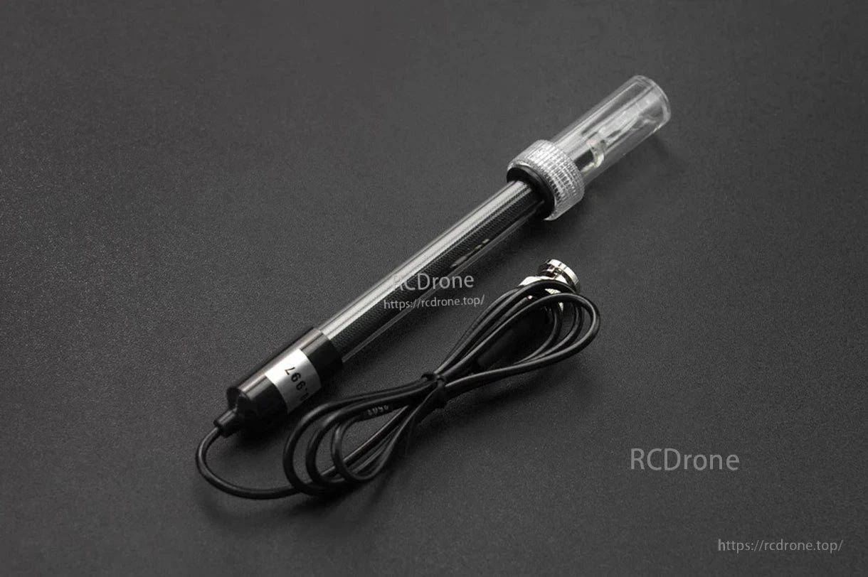DFRobot Gravity Analog EC Sensor, Lab grade probe with constant K=10±2, suitable for 0-40°C and 10-100mS/cm, with >0.5 year life expectancy.