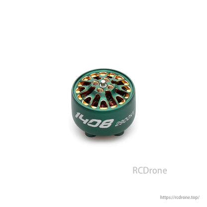 DIATONE MAMBA TOKA 1408 2900KV brushless motor, 1.5mm titanium shaft, for RC FPV, 3-6S compatibility.