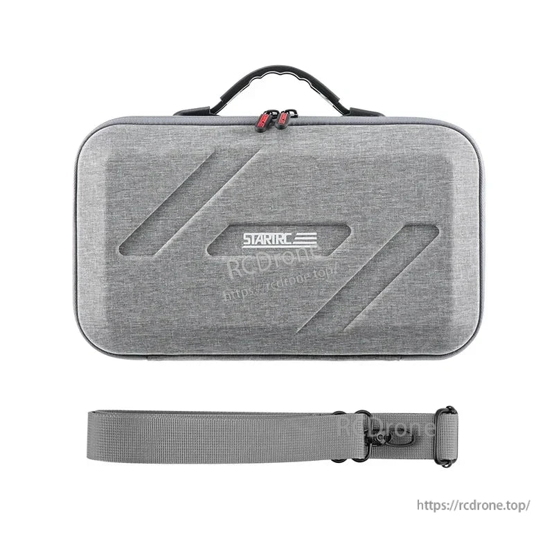 DJI FLIP Carrying Case, The design features a two-layer interior with a hidden lower layer and fixed lining for shock absorption and buffering.