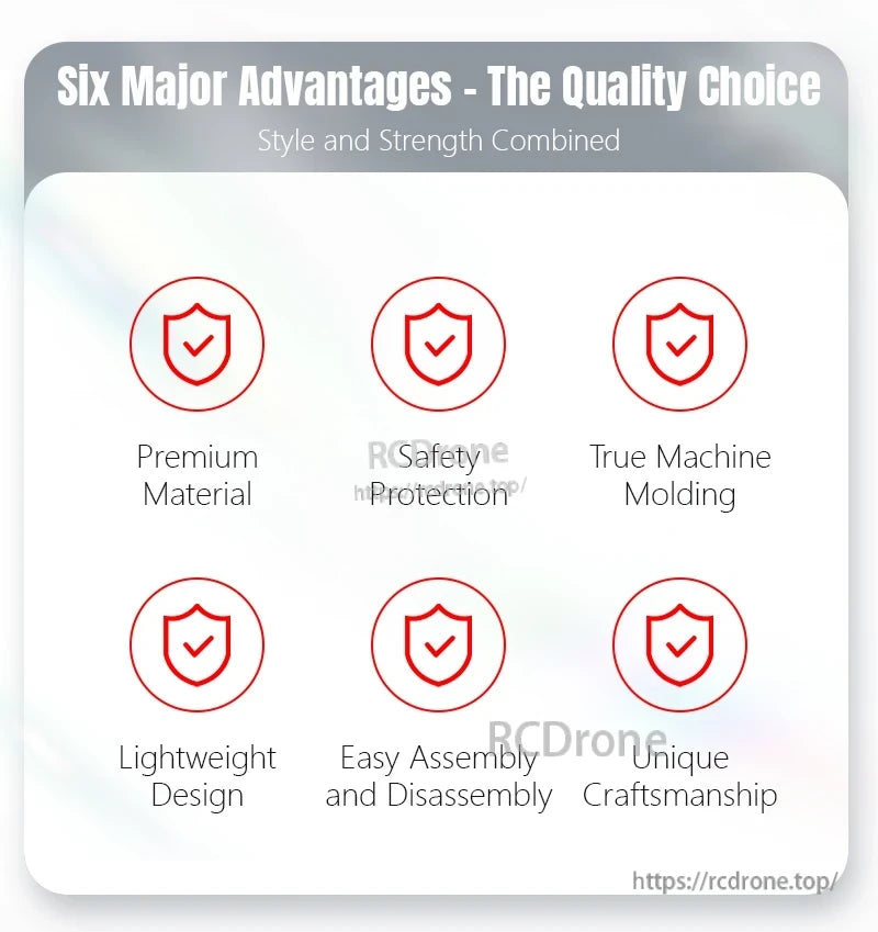 DJI Flip Gimbal Cover, Six advantages: premium material, safety, true molding, lightweight, easy assembly, unique craftsmanship