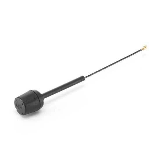 Flywoo DJI O4 Air Unit Pro antenna with black stubby antenna body, coax cable, and small RF connector