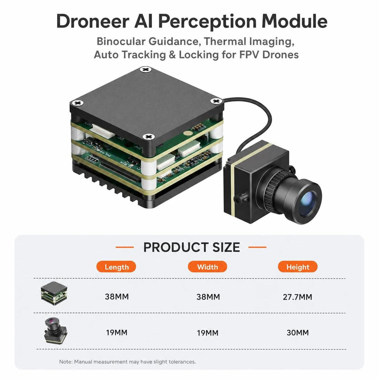 On-screen display example showing picture-in-picture style view