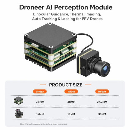 On-screen display example showing picture-in-picture style view