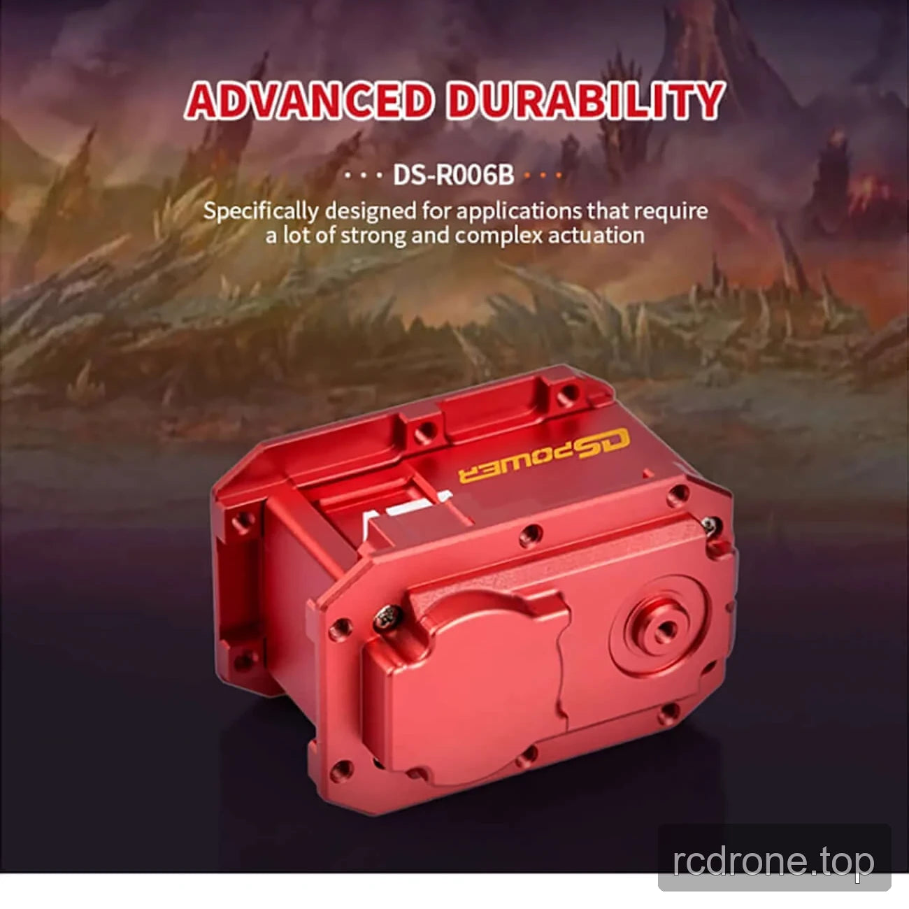 DSpower DS-R006B robot servo motor feature and application panel — section 5 of 5