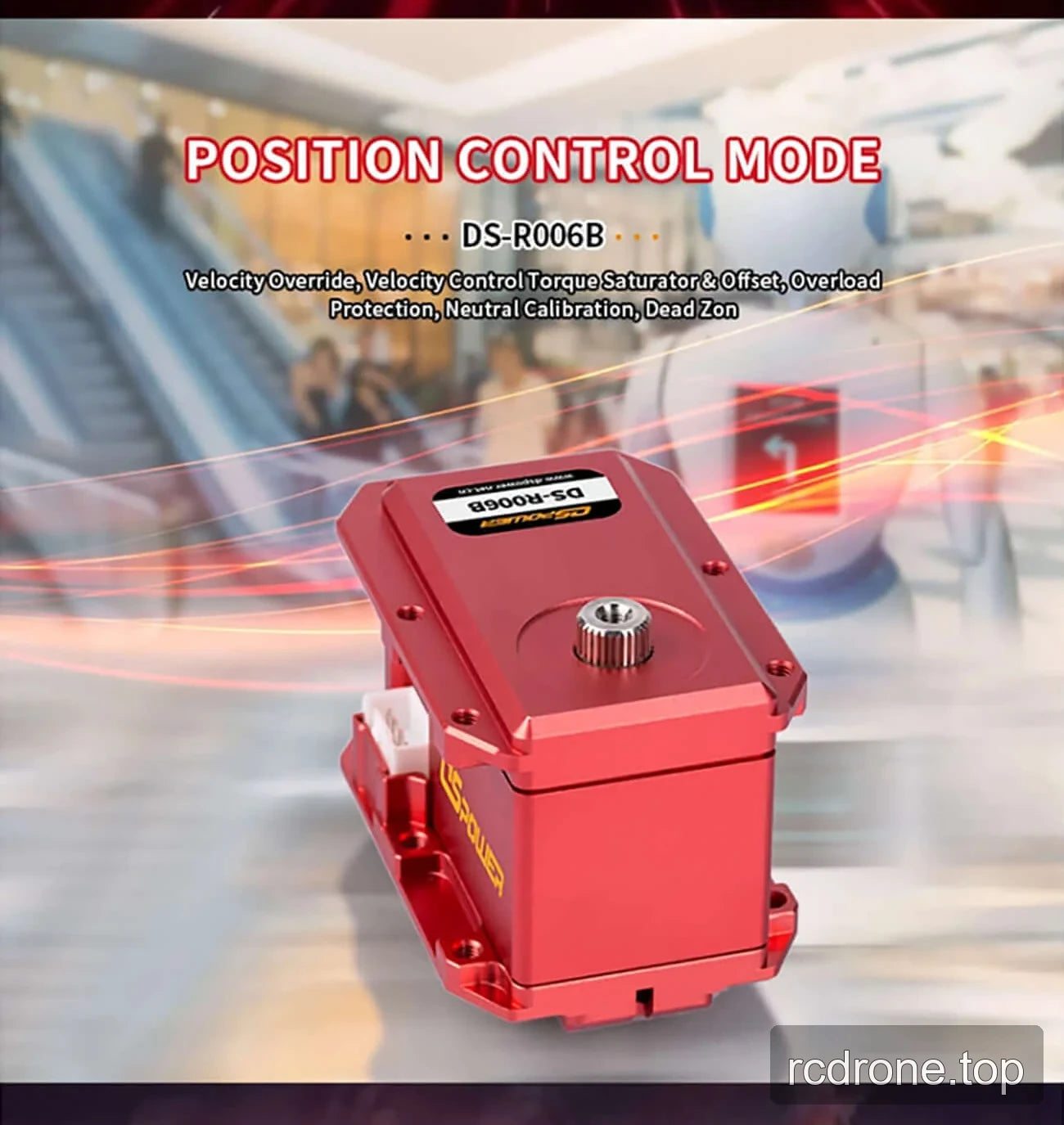DSpower DS-R006B robot servo motor feature and application panel — section 4 of 5