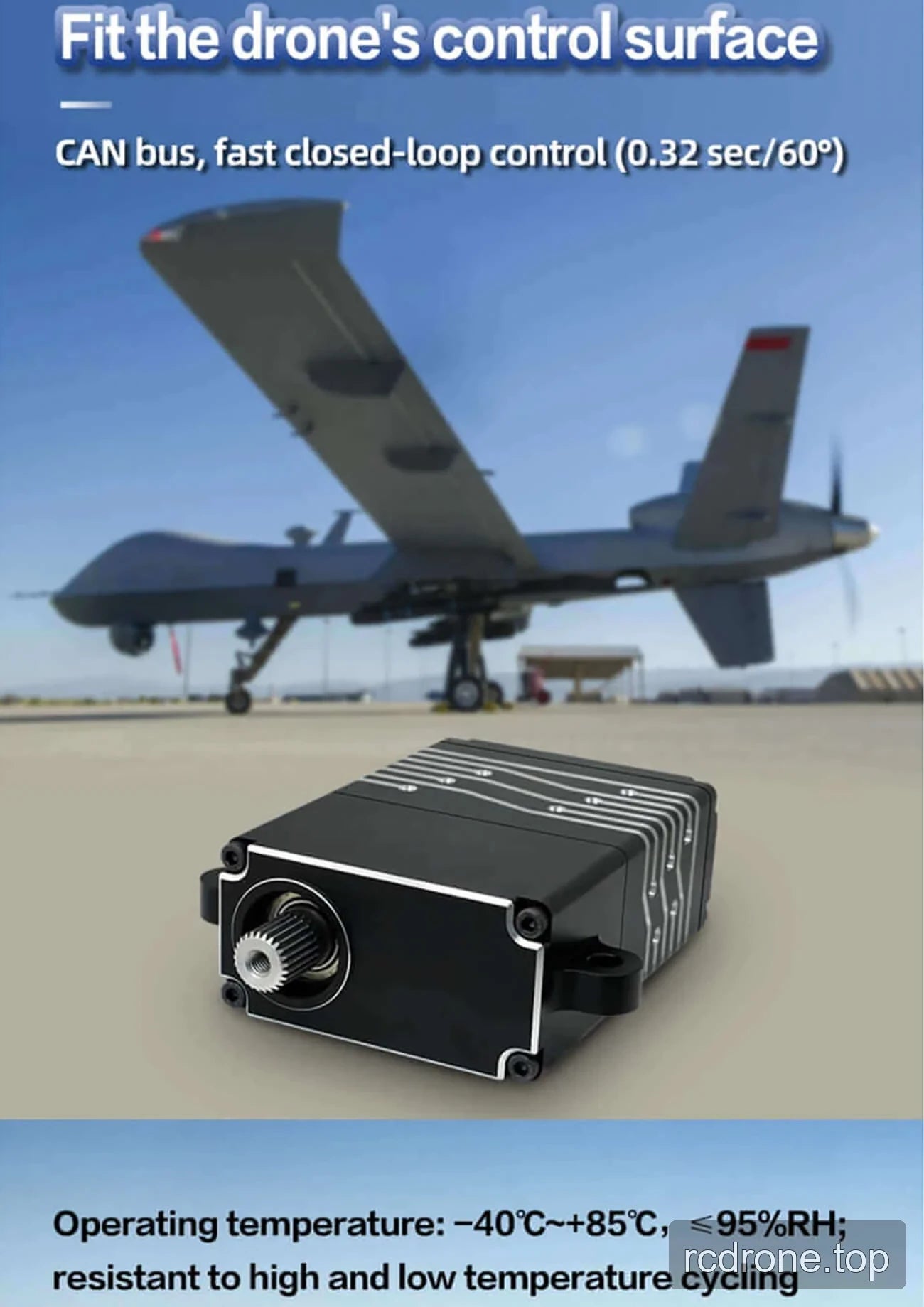 DSpower DS-W008A drone servo motor features and control-surface applications — section 4 of 6