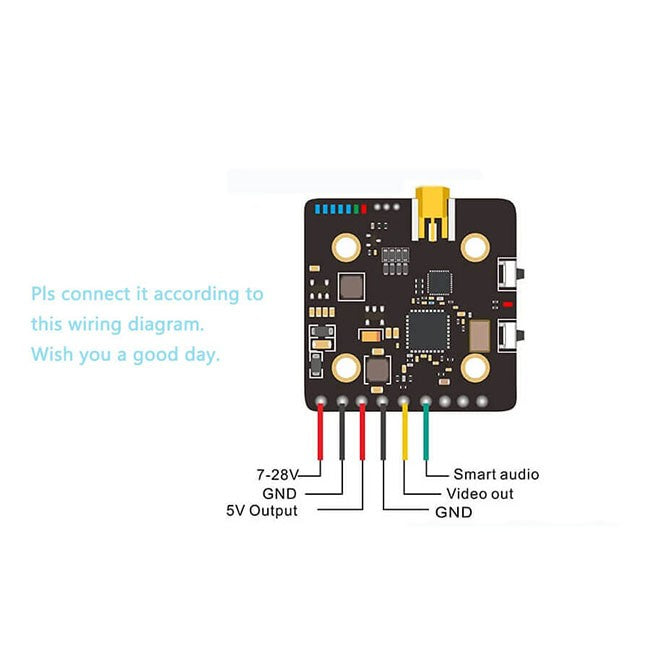 IFlight The Force Long Range 1W RC Drone VTX OSD 25mW