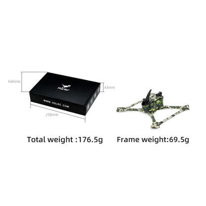 HGLRC Wind5 Lite V2 Racing Frame (camouflage)