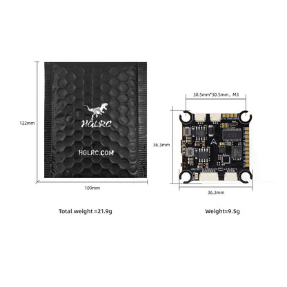 HGLRC F405 8S V1 Flight Controller for FPV Racing/freestyle Drones