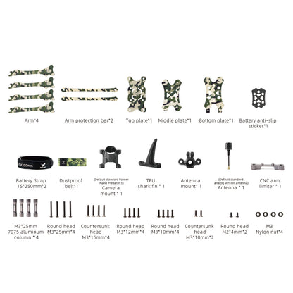 HGLRC Wind5 Lite V2 Racing Frame (camouflage)