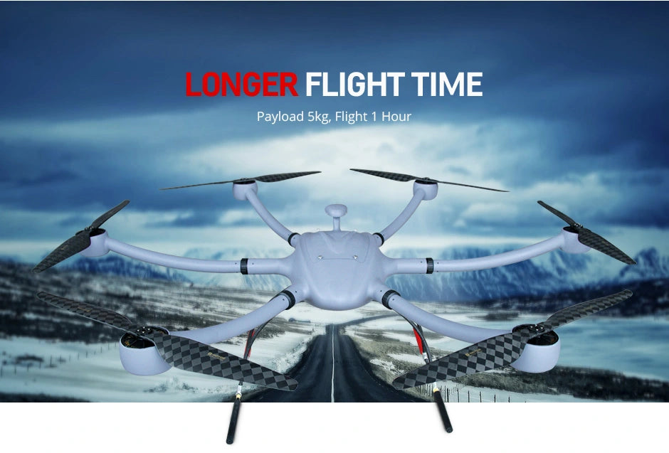 T-Motor T-Drone, LONGER FLIGHT TIME Payload Skg, Flight