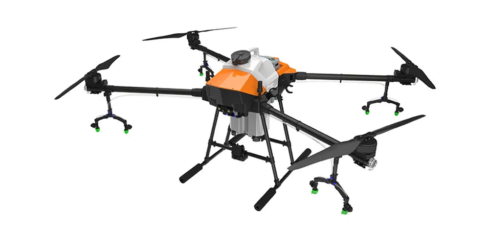 EFT G420 20L Agriculture Drone - 4-Axis 20L 20KG Agriculture Spray Spread Drone Compact with Hobbywing X9 PLUS Motor, JIYI K++ FC, Skydroid H12 25 EFT G420 20L Agriculture Drone, two battery solutions There are two power plugs reserved for the drone