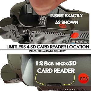 Drone X Pro LIMITLESS 4 - GPS 4K HD UHD Camera, Drone, INSERTEXACILY AS SHOWN UMMESS4 SD CARDREA