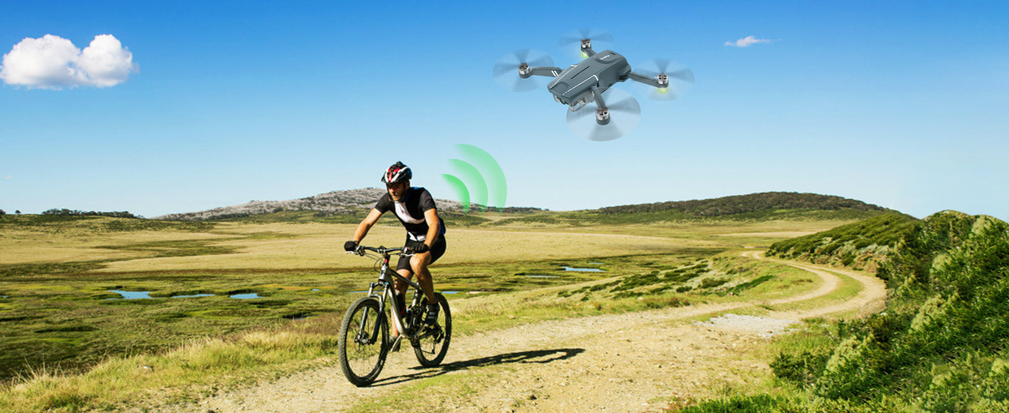 SYMA X650 GPS Drone, 4k camera catches more details of the treasured moments . electric image stabilization reduce