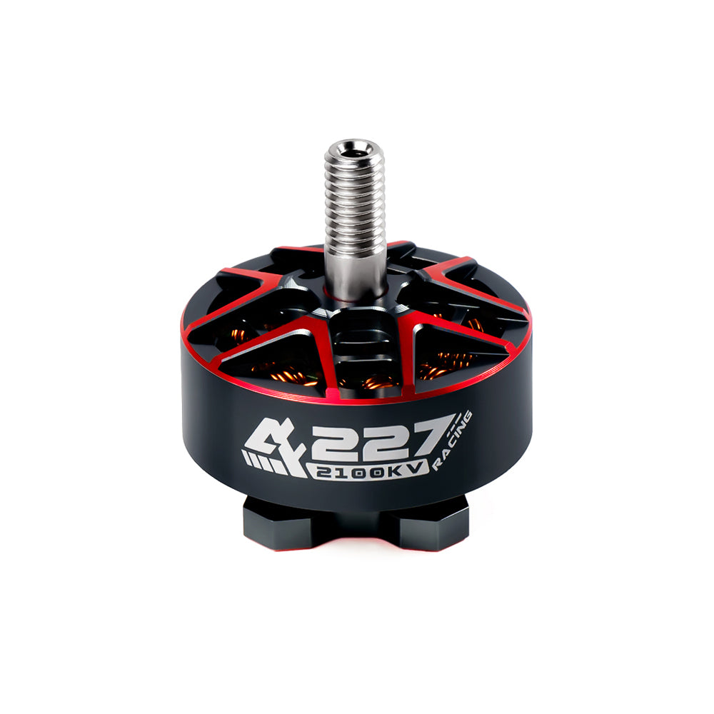 Axisflying AF227 Racing FPV Motor 2100KV/1960KV, 6S, IP53 Bearings, 34.4g, Ø28×32.1mm for 5‑inch Drones