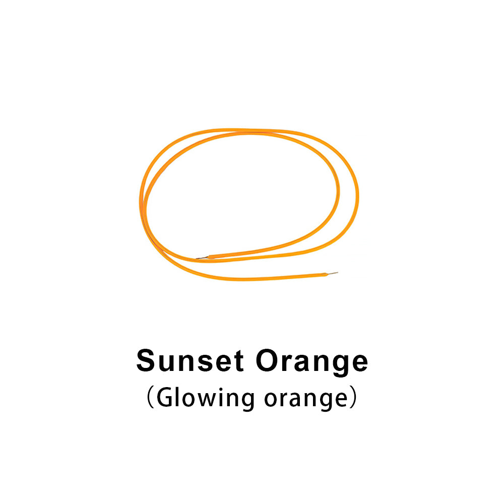 Sunset Orange Glowing Orange Frame Color