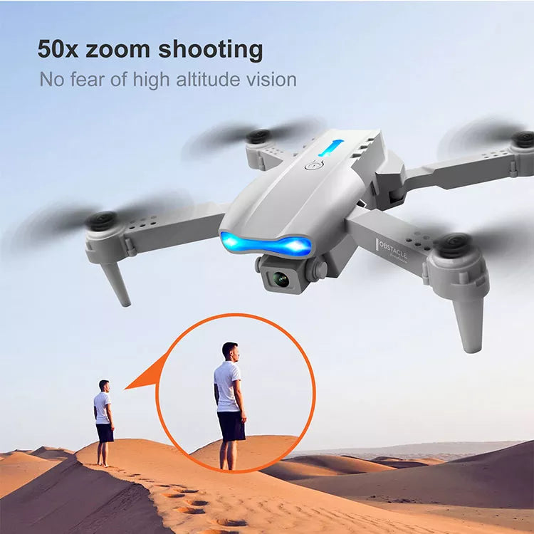 E99 PRO2 Drone, 50x zoom shooting no fear of high altitude vision ces