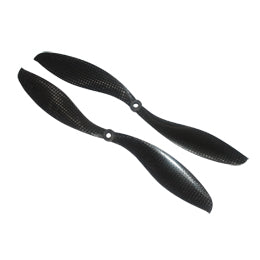 9047 CW/CCW carbon fibre propeller set, two black carbon fiber quadcopter propeller blades