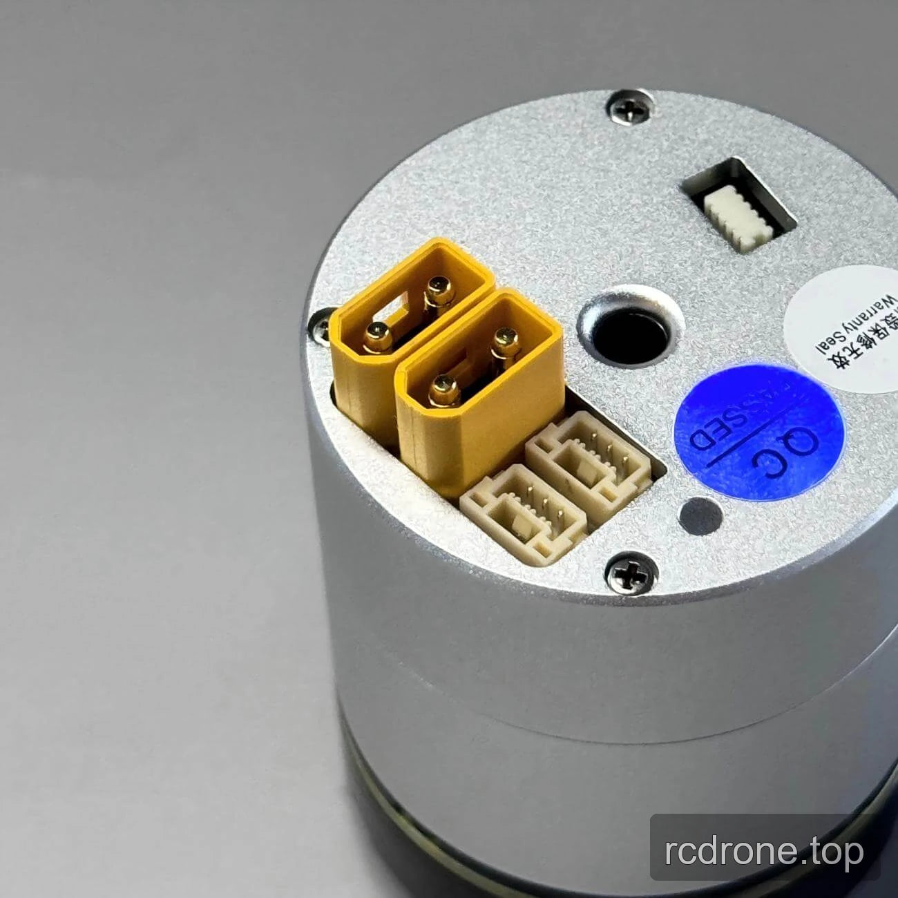 Close view of the PH08 rear connector panel