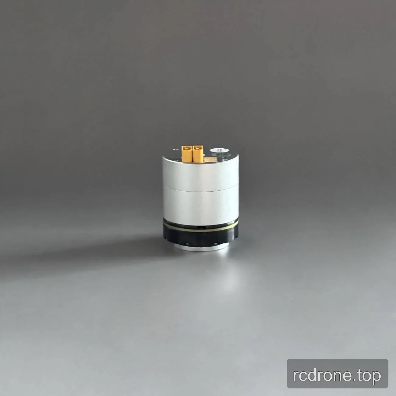 Upright PH08 cylindrical motor with black output-end ring