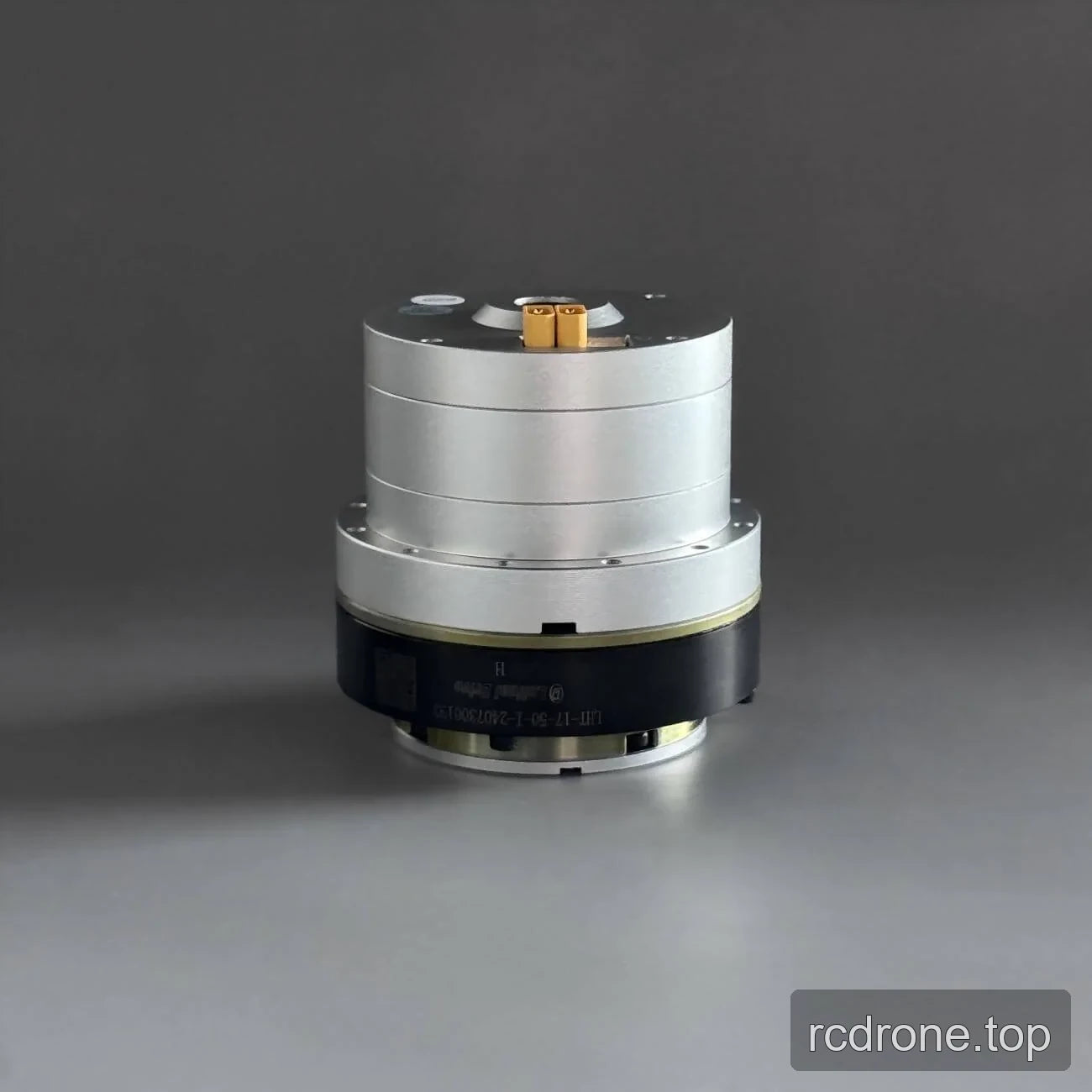 EYOU PH17 motor rear view with two yellow connector housings
