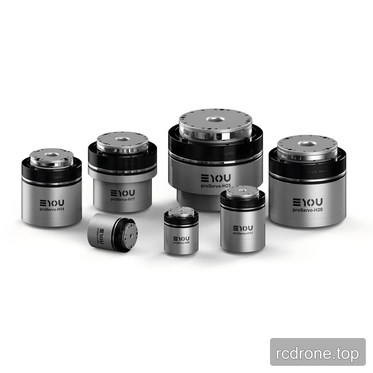 EYOU proServo motor family lineup graphic