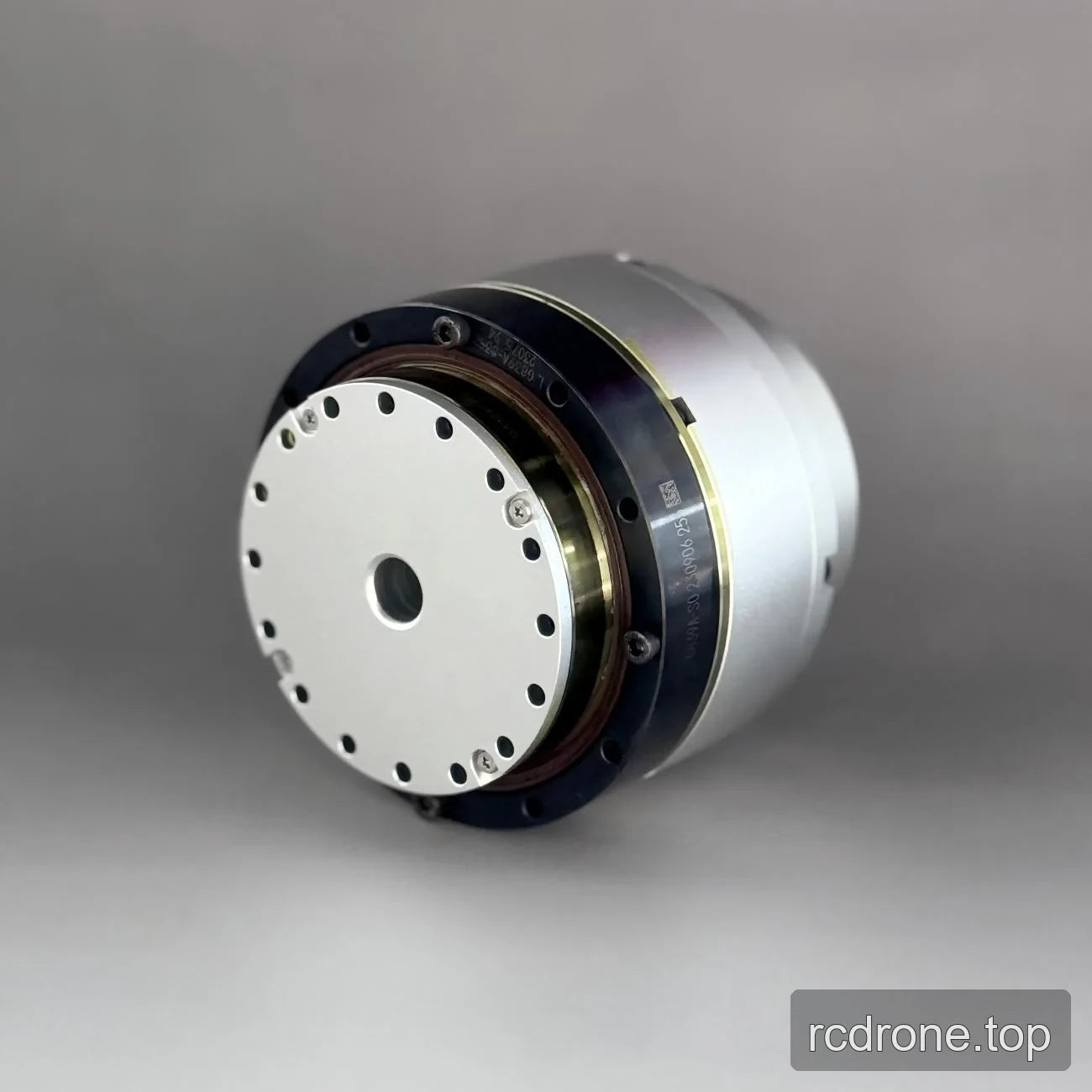 PH25 motor rear-side view with central bore and mounting-hole pattern