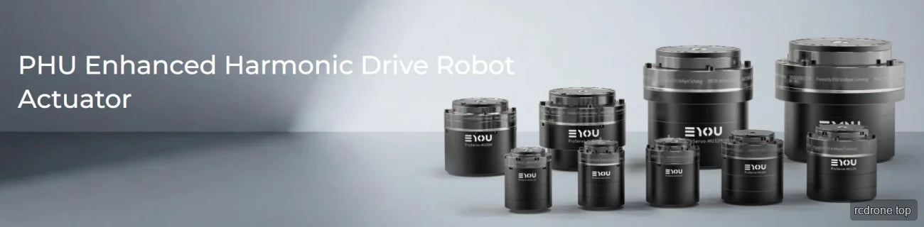EYOU PHU enhanced harmonic-drive robot actuator series lineup