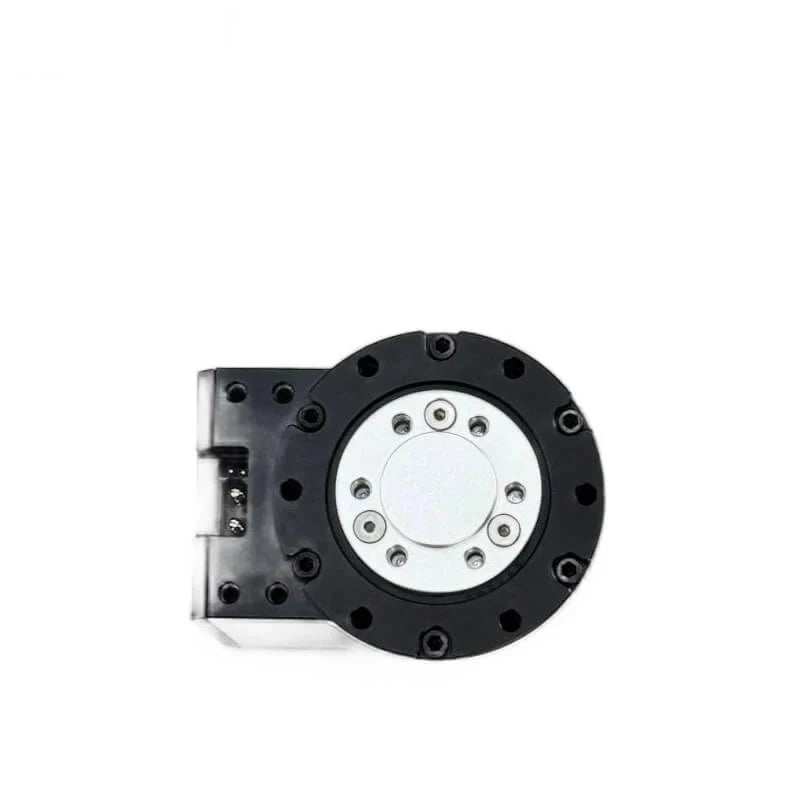 EYOU PP11 motor viewed from above, showing its black circular face, silver center plate, and side connector.