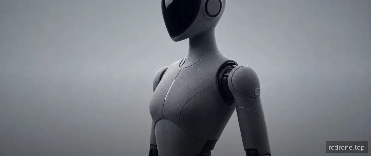 Humanoid robot upper body with articulated shoulder joints