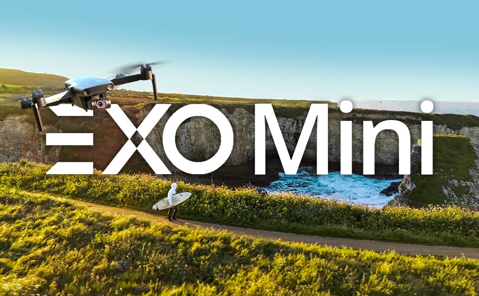 EXO Mini Drone - Professional 4K HD UHD Long Range Drone.