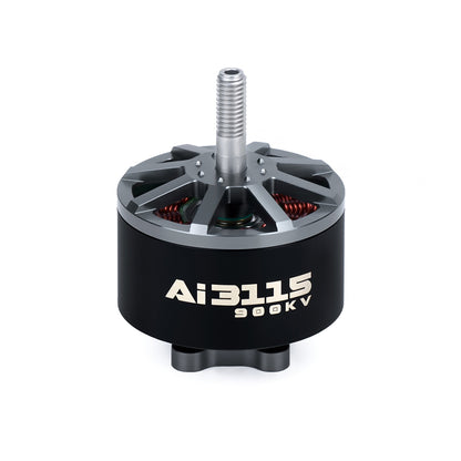 Axisflying Ai3115 900KV Brushless FPV Motor for 10-inch Drones | 3–6S, 5mm Shaft, 1617W, 64.7A Peak