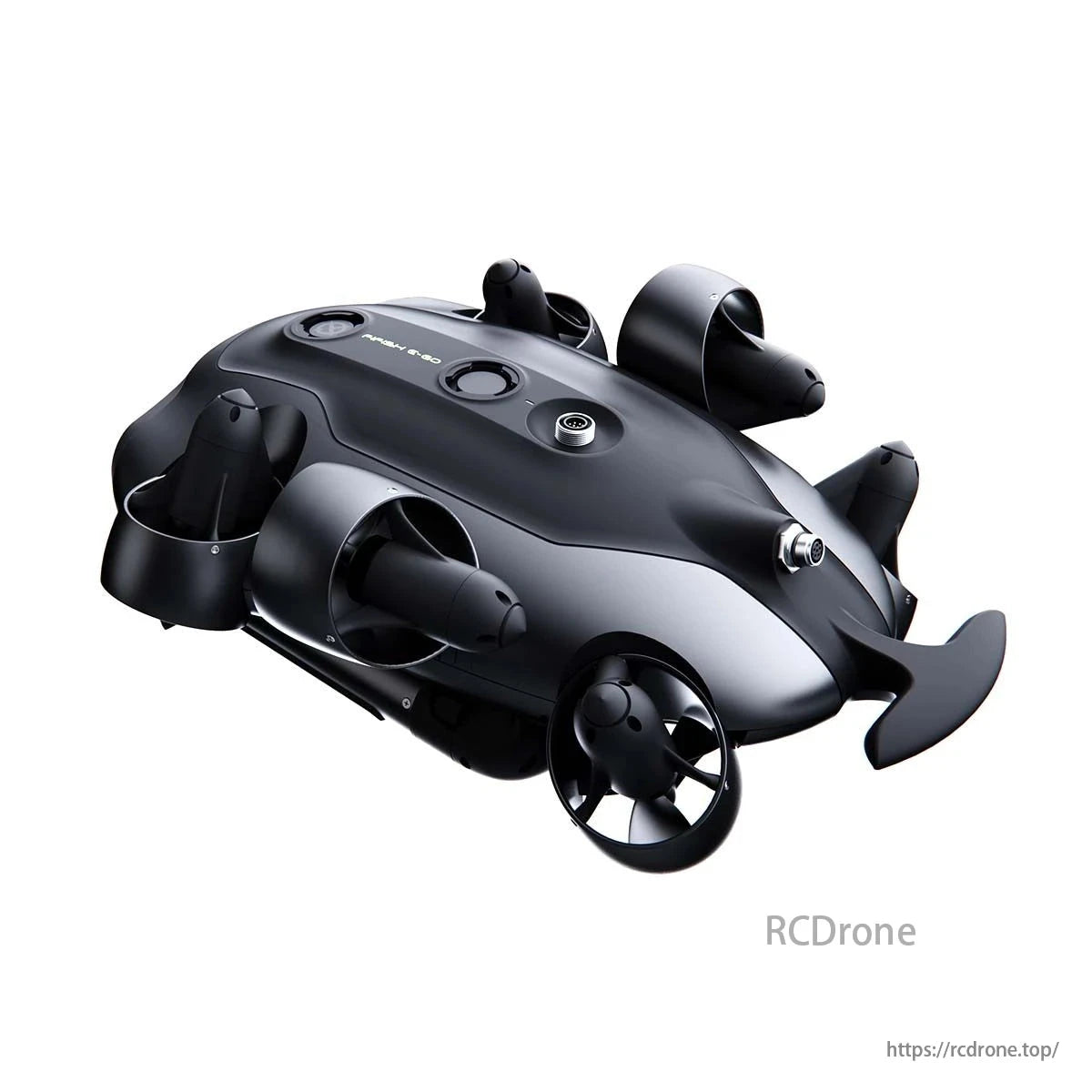 Flatfish Rov FIFISH E-GO Modular 4K Underwater Drone ROV Robot with AI, Dual Batter ...