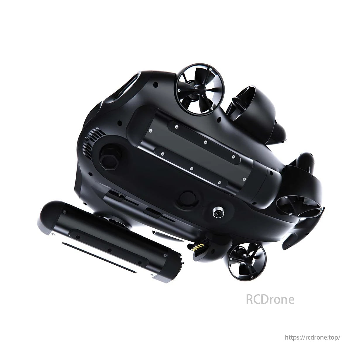 FIFISH E-GO Modular 4K Underwater Drone ROV Robot with AI, Dual Battery, 100m Tether, and Tool Expansion