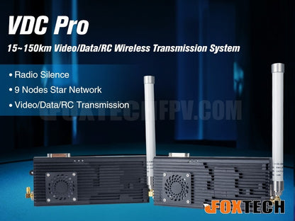 VDC Pro 15 1s0km VideolDatalRC Wireless Transmission System Radio Sil