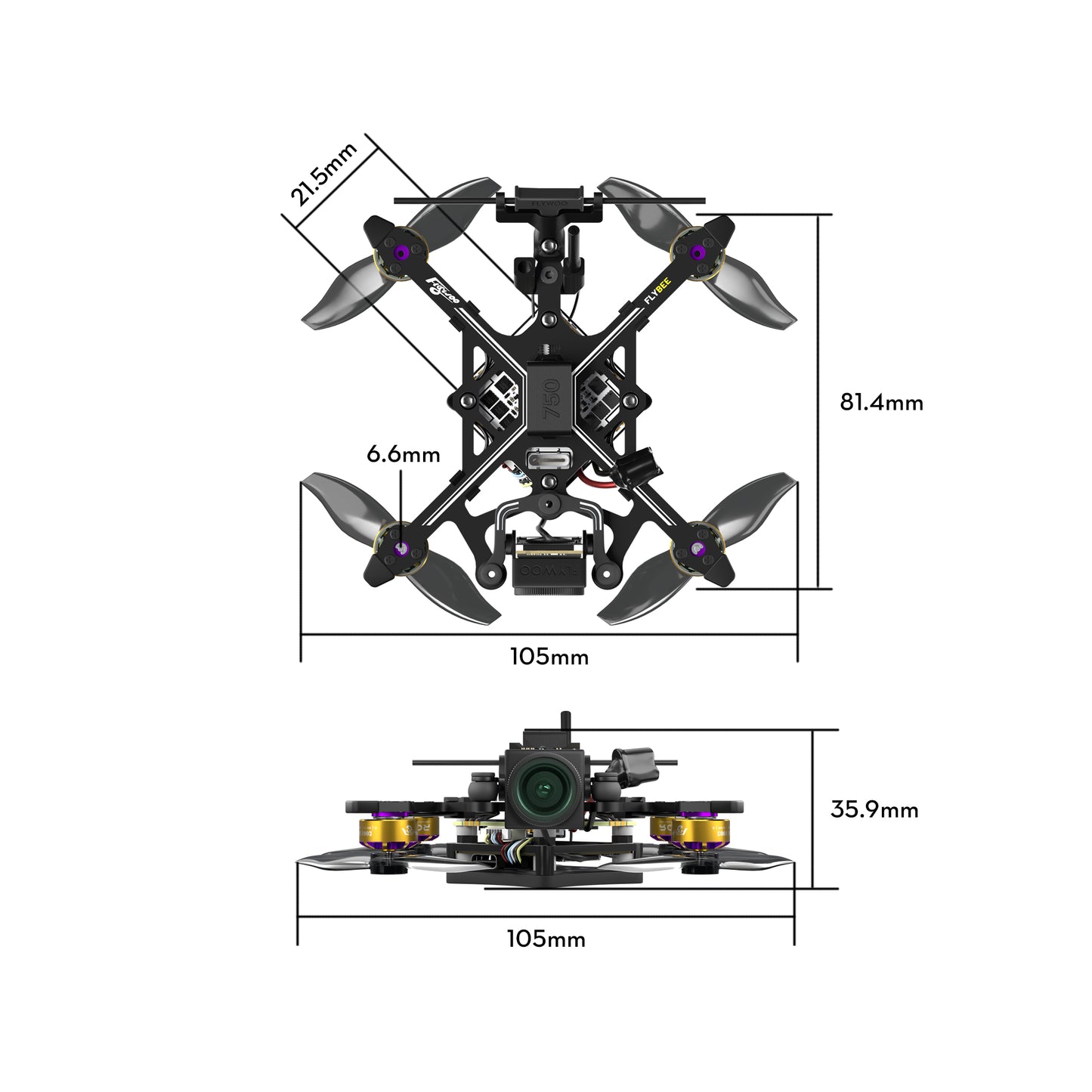 Flybee 20 HD O4 2S Ultralichte FPV Drone
