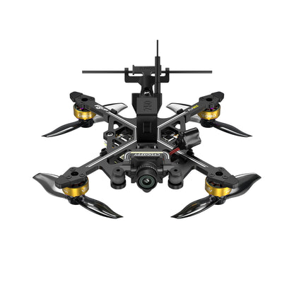 Flywoo Flybee 20 HD Walksnail 2S Ultralight FPV, Flywoo Flybee 20 ultralight FPV quadcopter with front camera, tri-blade props, and rear antenna mount