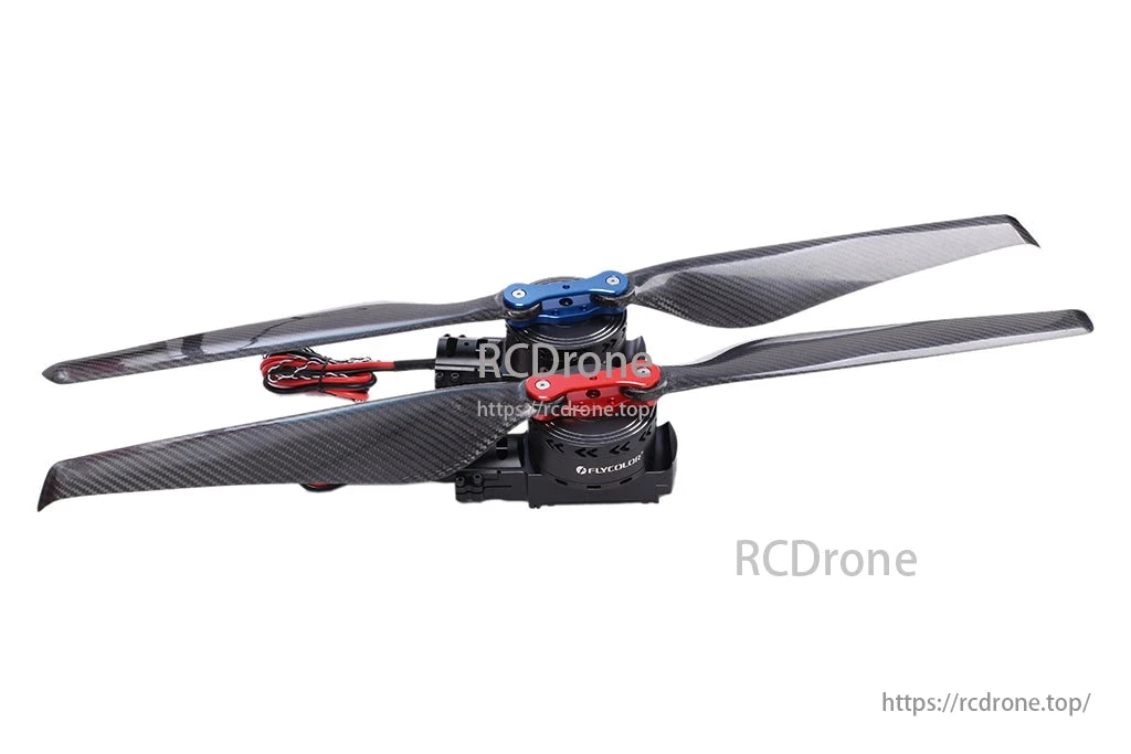 Flycolor FlyDragon FOC F8 Motor, Flycolor FlyDragon FOC F8 motor and ESC combo for agricultural drones, with 3095 folding blades, fits 35/40mm tubes.