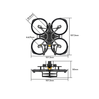 کیت فریم Flywoo FlyLens 75 مدل O3 \ O4 \ O4pro