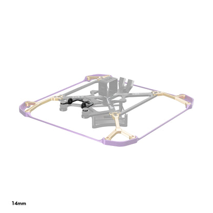 Flytimes 85 Frame Parts Collection Flywoo O4 Air Unit Cooling CNC Kit for Flybee \ Flylens \ Flytimes